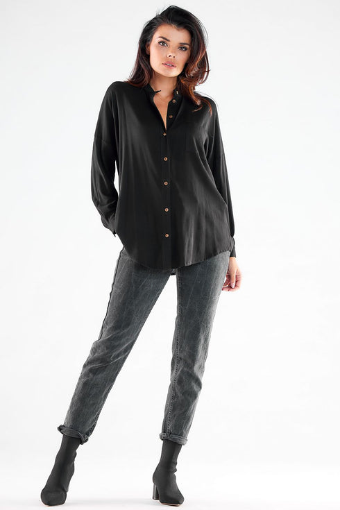 Chemise manche longue model 173923 awama